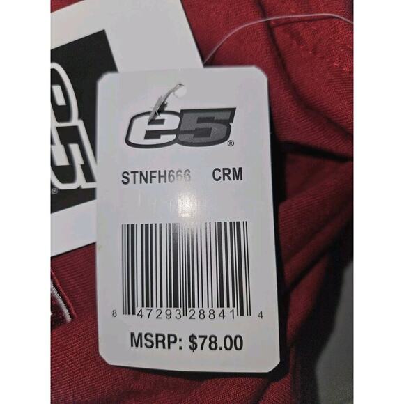 NWT! E5 Stanford Cardinal University Cotton Poncho/Hoodie Pockets Size L/XL - Picture 12 of 14